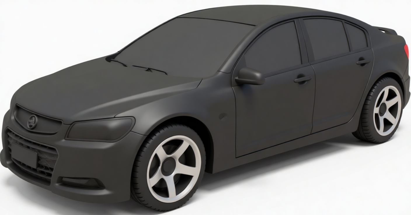 Holden Commodore VE Sedan Model free 3D printable STL