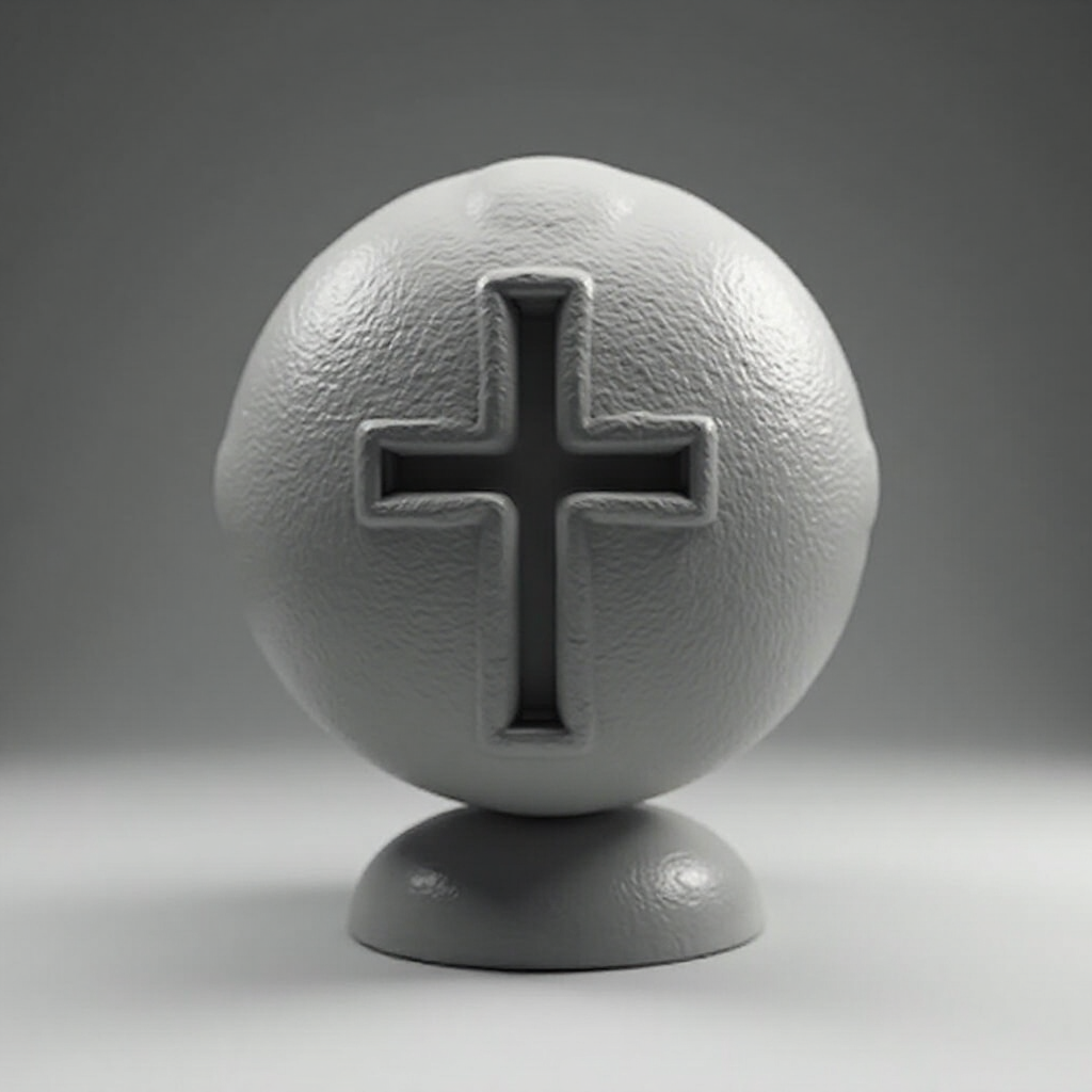 Rosary Ball Ornament free 3D printable STL