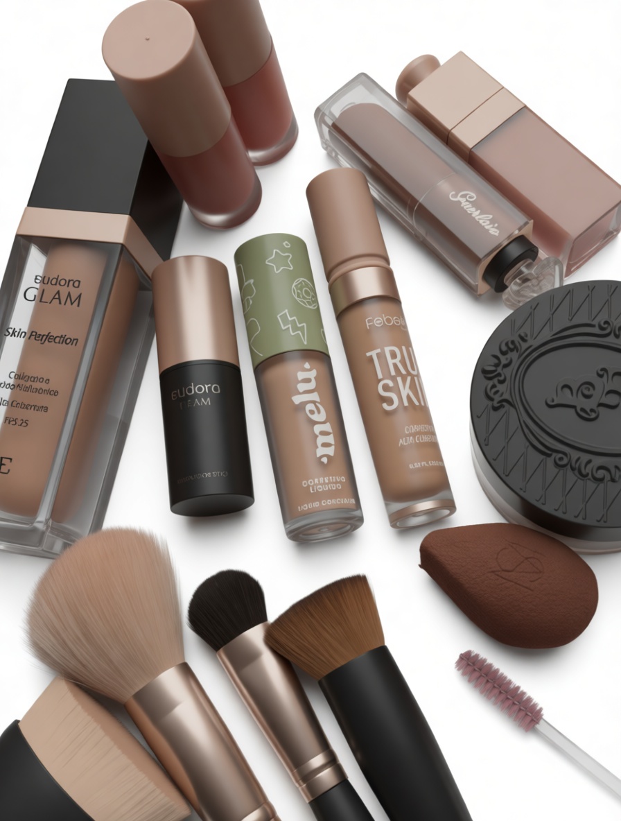 Makeup Collection Set free 3D printable STL