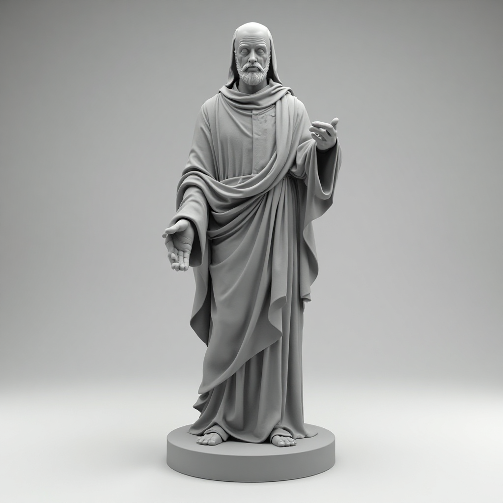 Abençoados por Deus Figurine free 3D printable STL
