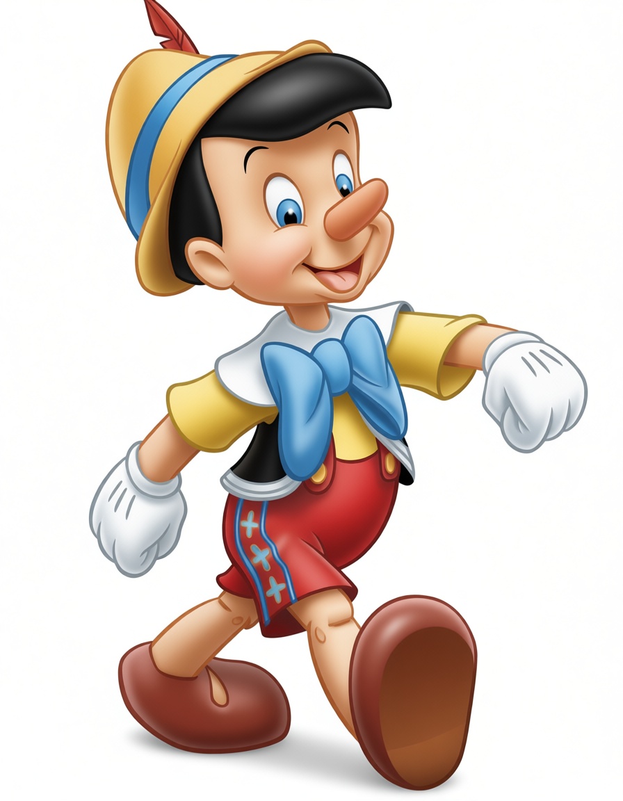 Pinocchio Figurine free 3D printable STL