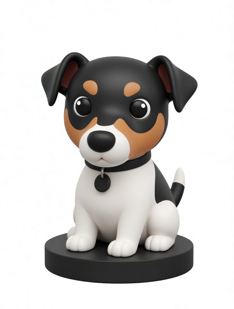 Jack Russell Terrier Figurine free 3D printable STL
