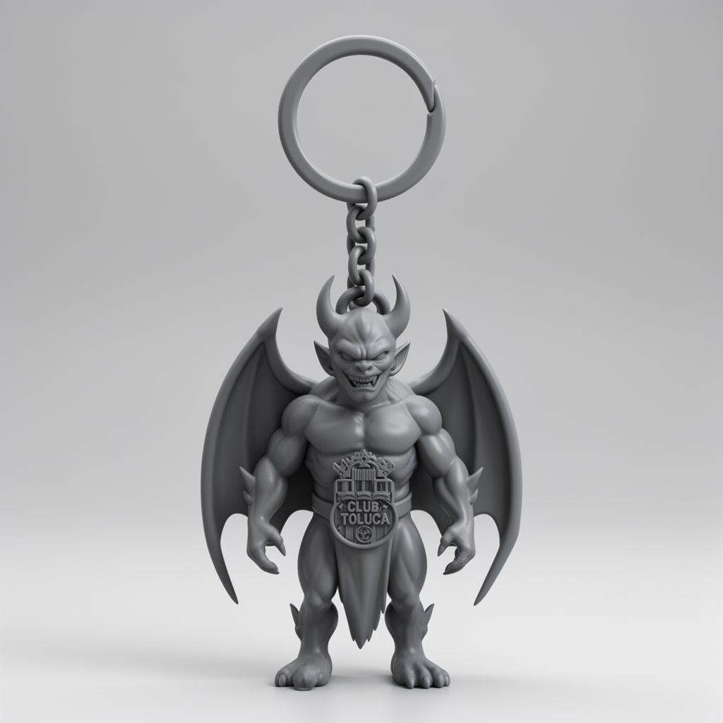 Devil Keychain Figurine free 3D printable STL