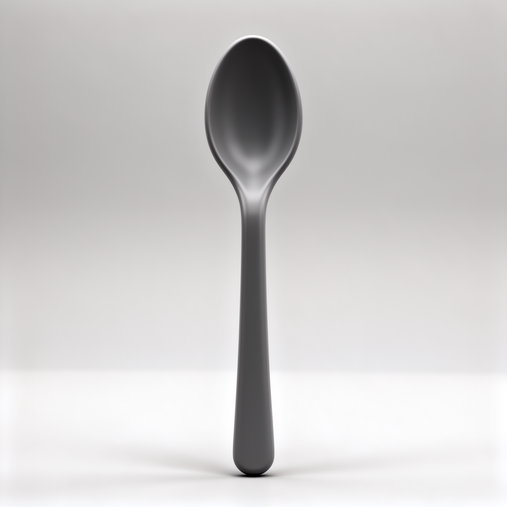 Ornate Spoon Model free 3D printable STL