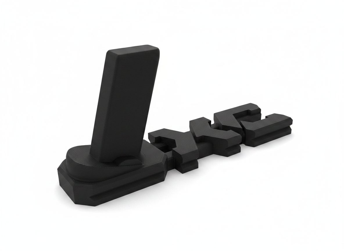 4X4 Gear Shift Knob Model free 3D printable STL