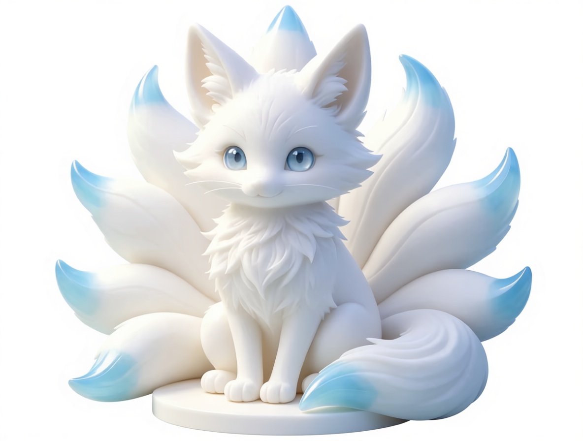 Kitsune Fox Figurine free 3D printable STL