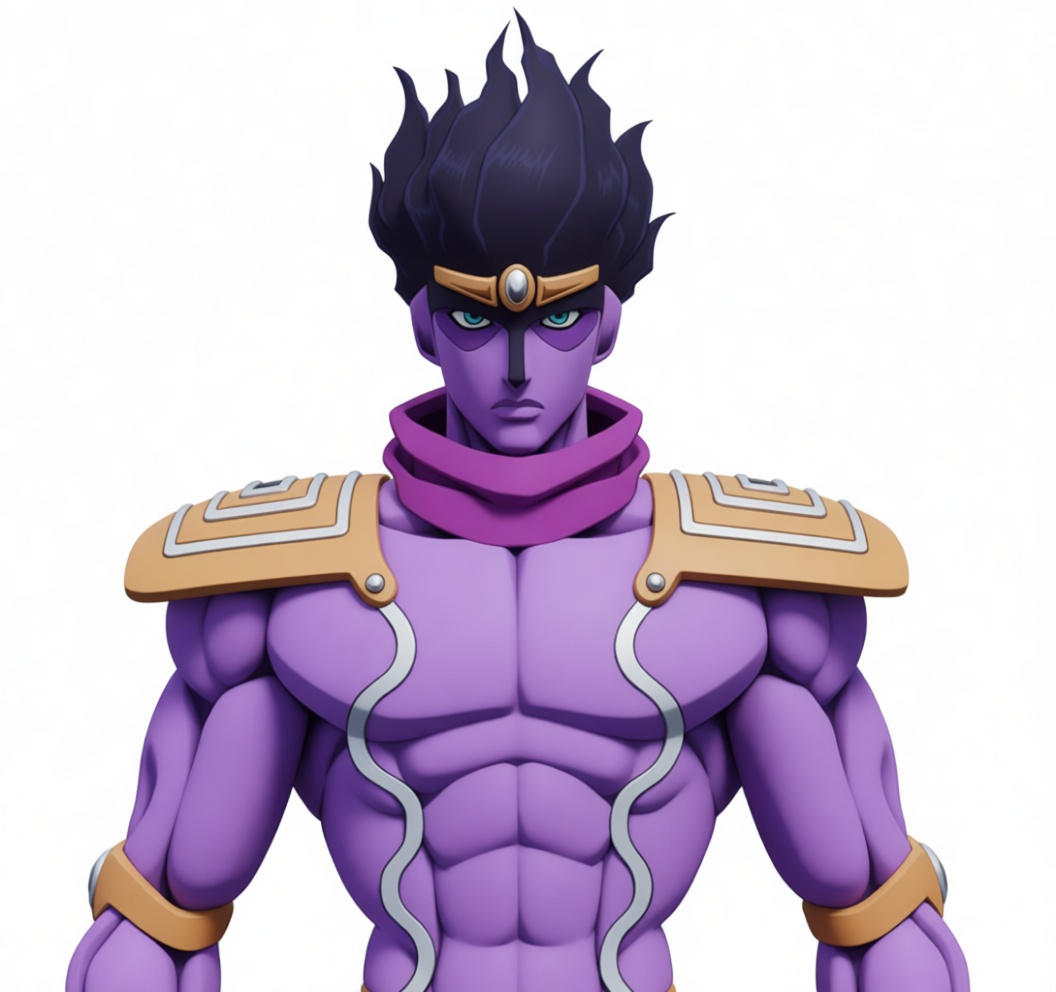 Star Platinum Figurine free 3D printable STL