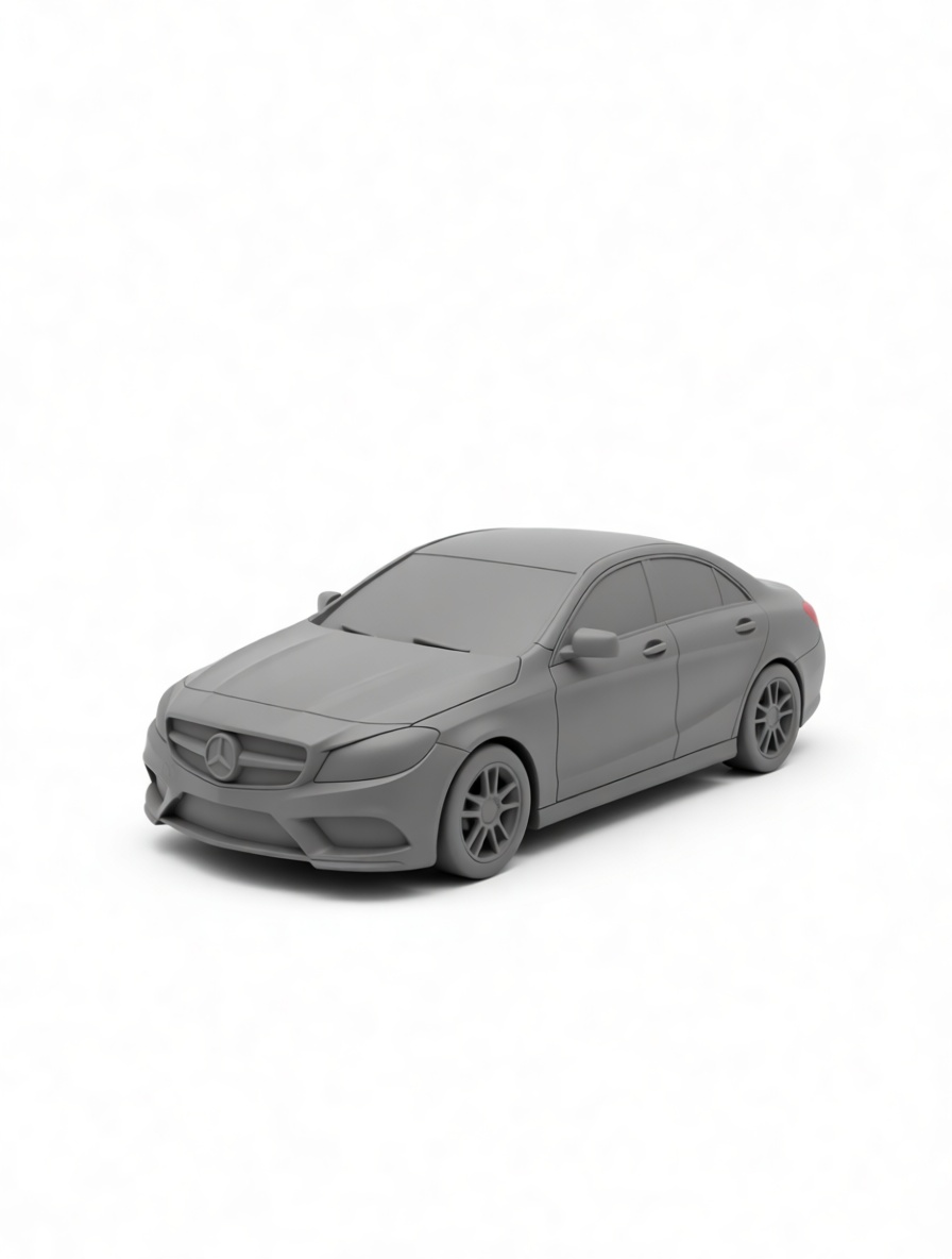 Mercedes-Benz E-Class Model free 3D printable STL