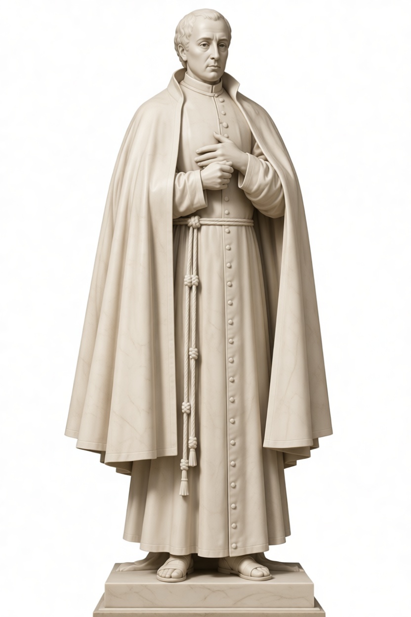 Saint John Neumann Statue free 3D printable STL