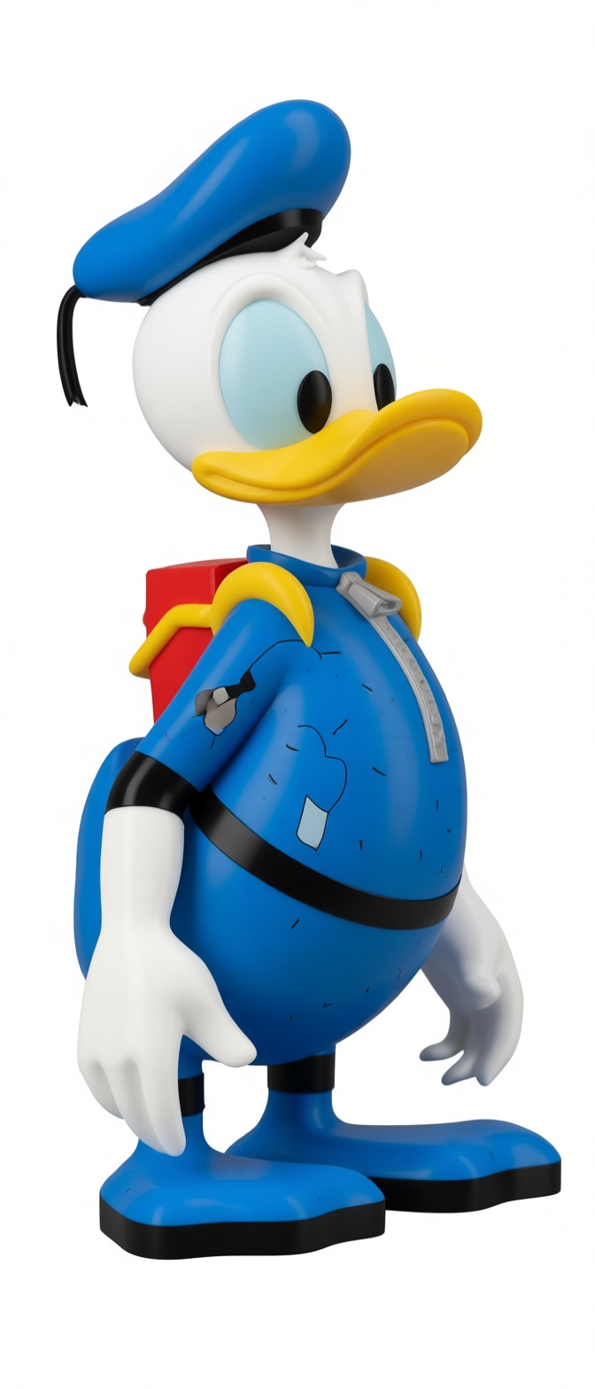 Donald Duck Figurine free 3D printable STL