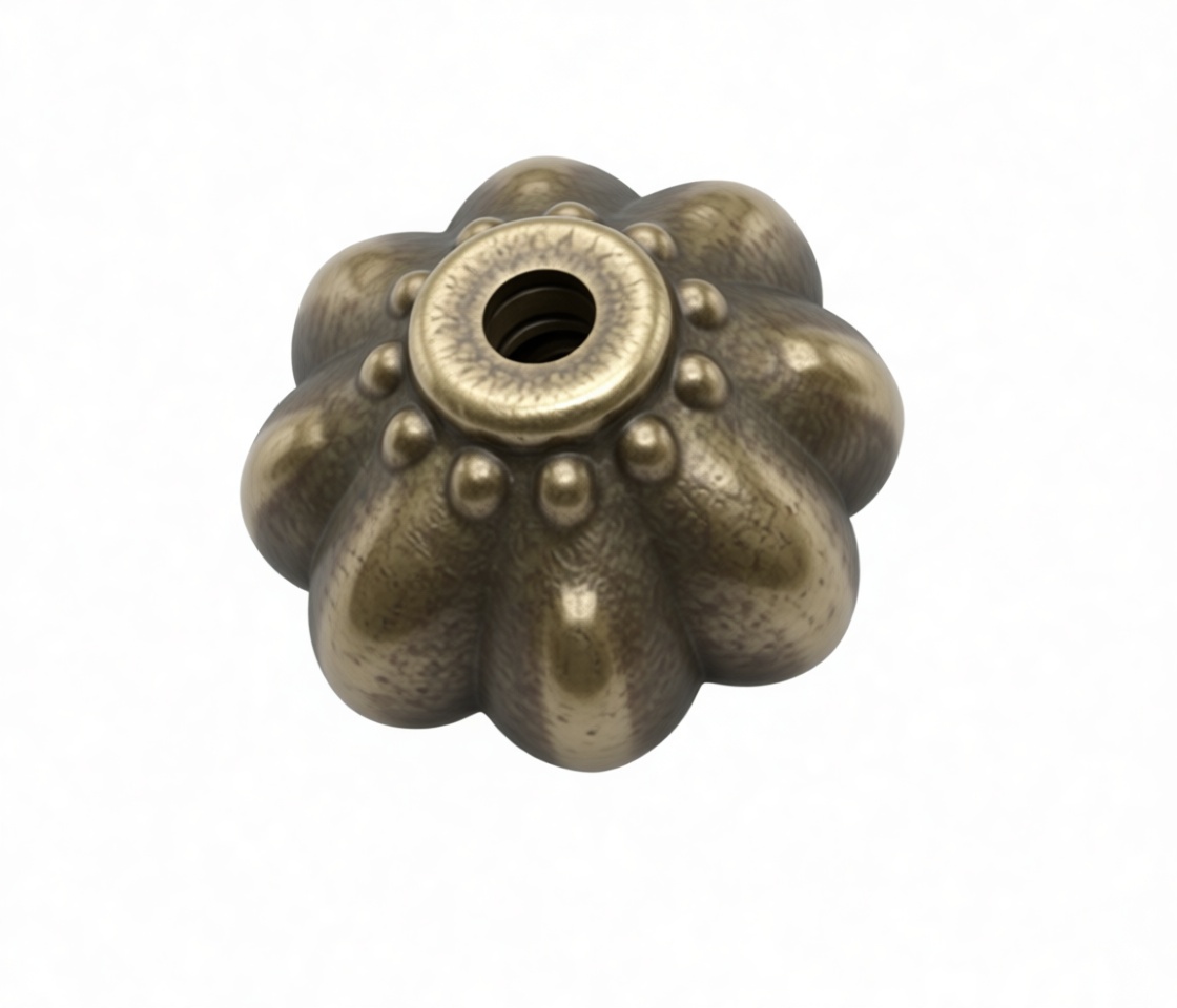Vintage Pumpkin Knob free 3D printable STL