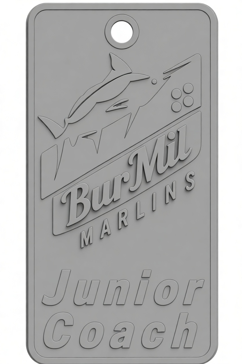 BurMil Marlins Tag free 3D printable STL