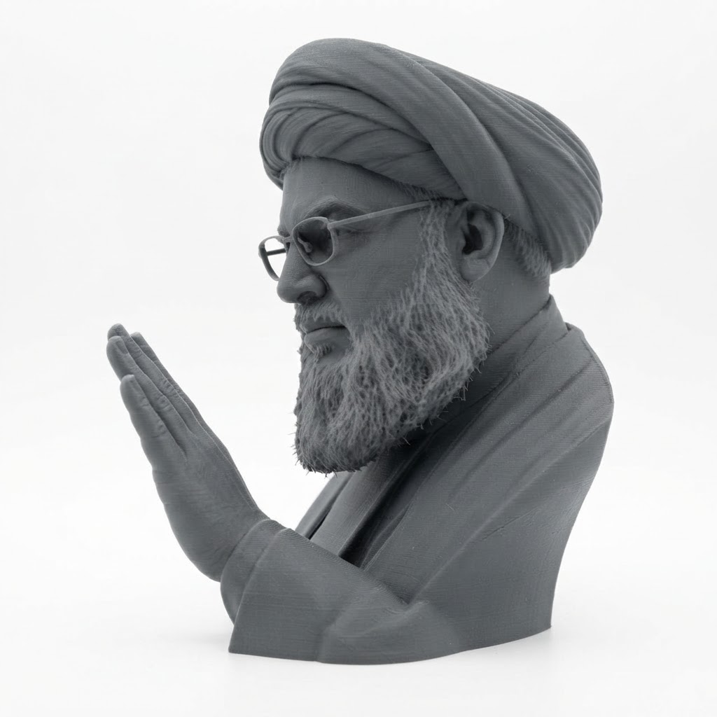 Muslim Elder Bust free 3D printable STL