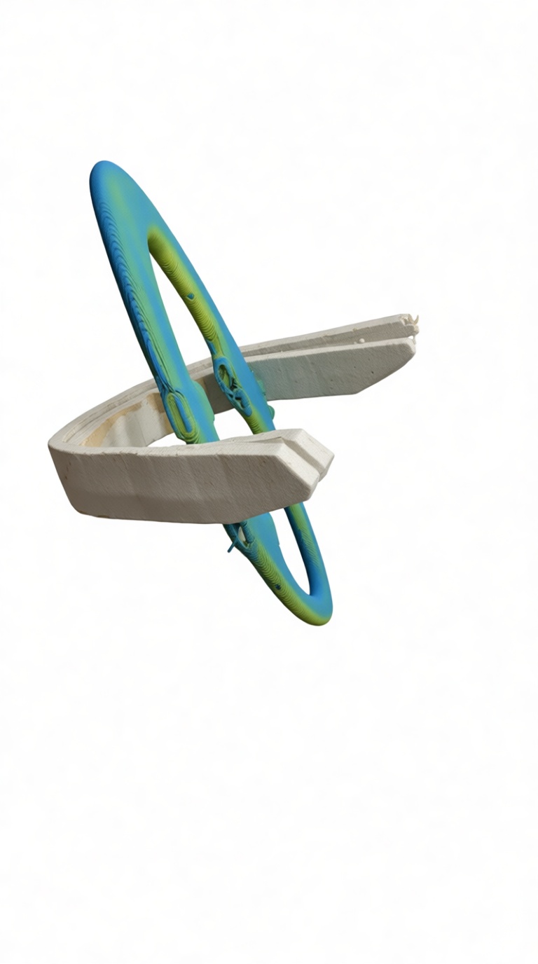 Dyson V8 Vacuum Handle Model free 3D printable STL