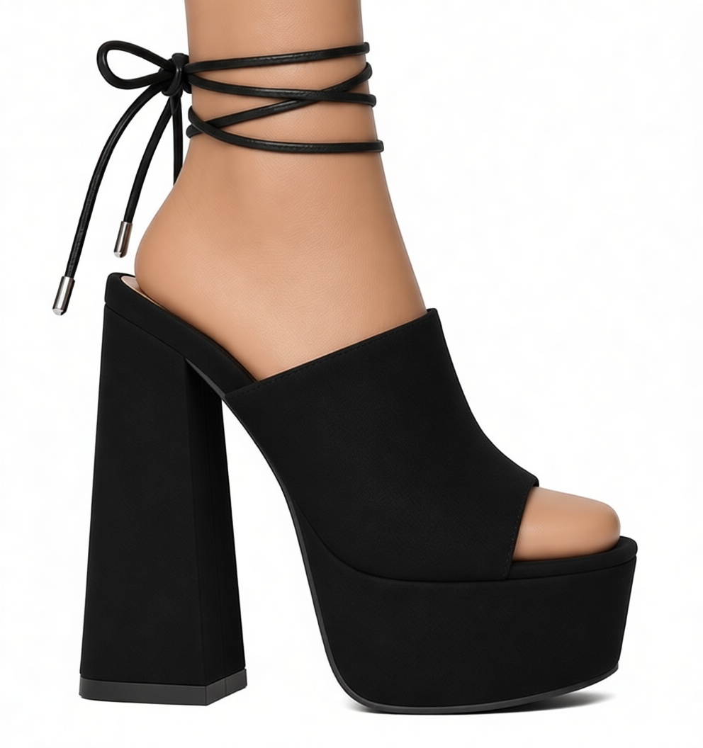 Platform Heeled Sandal Model free 3D printable STL
