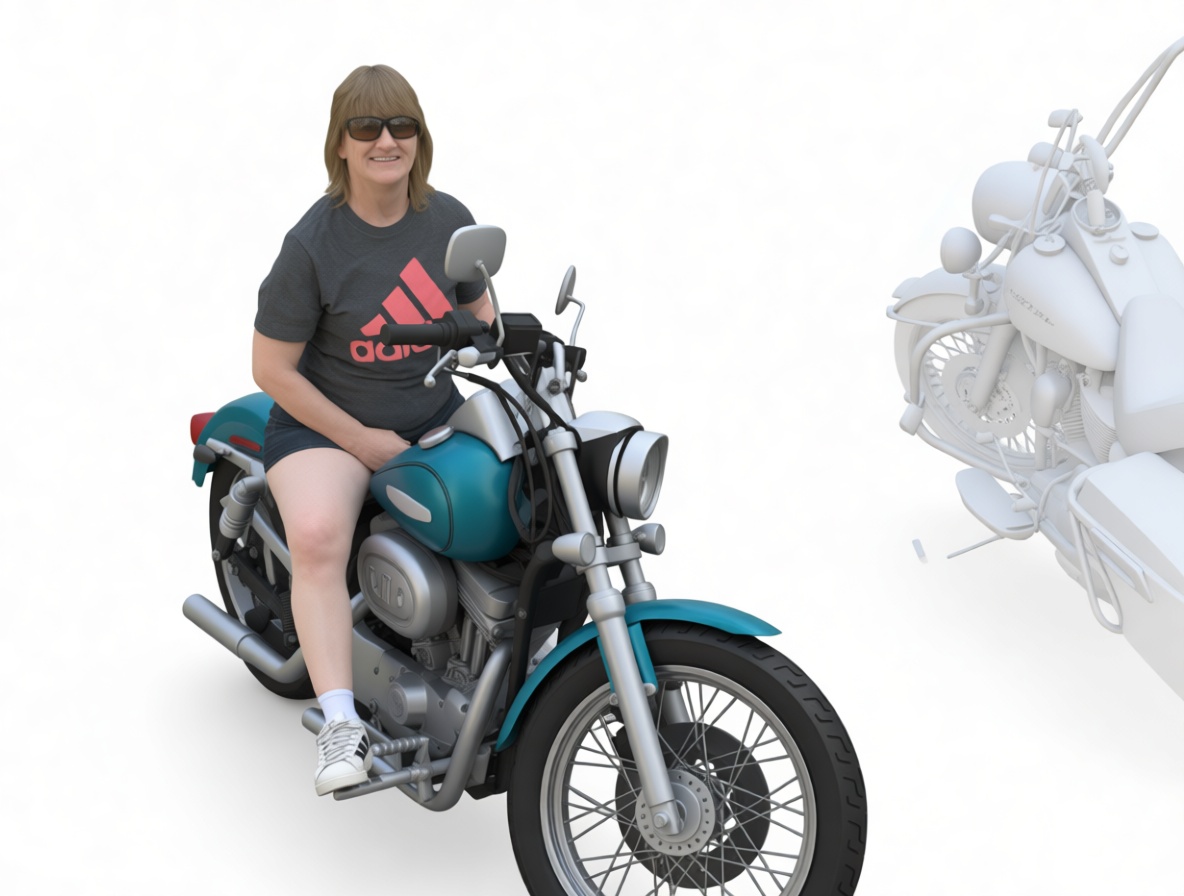 Harley Davidson Motorcycle Model free 3D printable STL