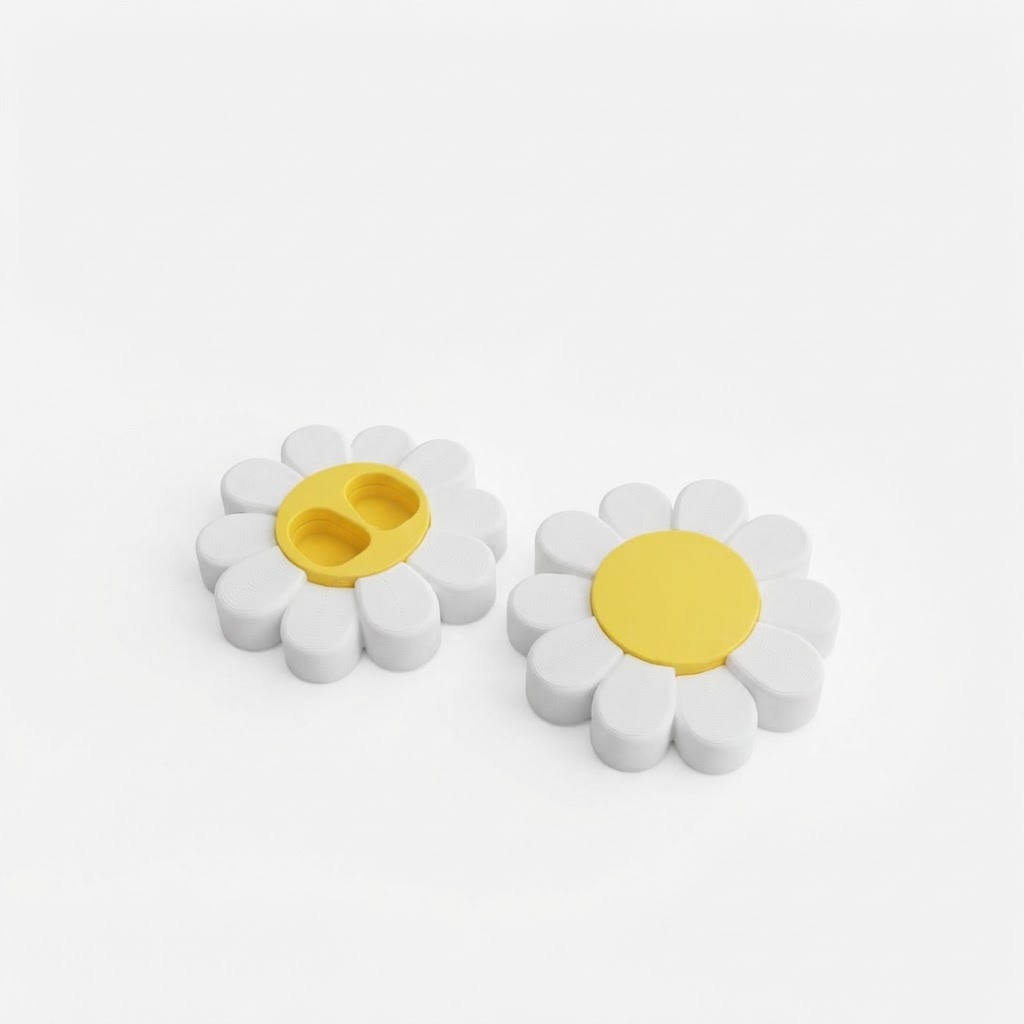 Daisy Flower Box free 3D printable STL