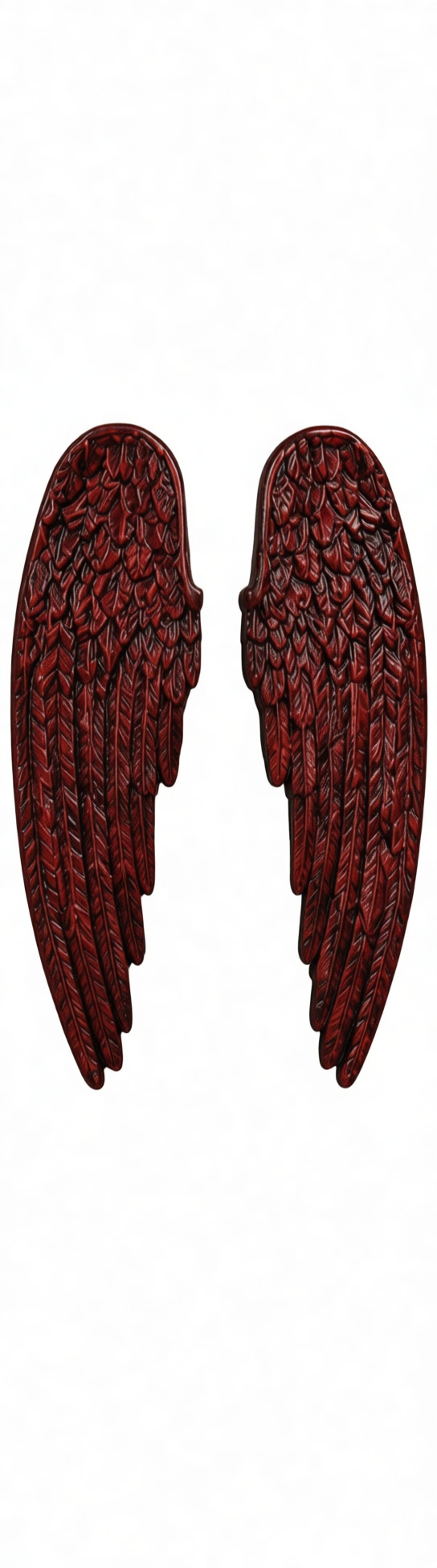 Feathered Angel Wings free 3D printable STL