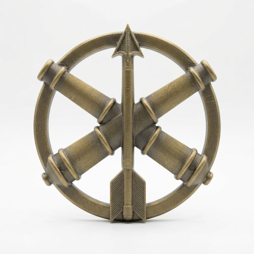 Gunnery Sergeant Insignia free 3D printable STL