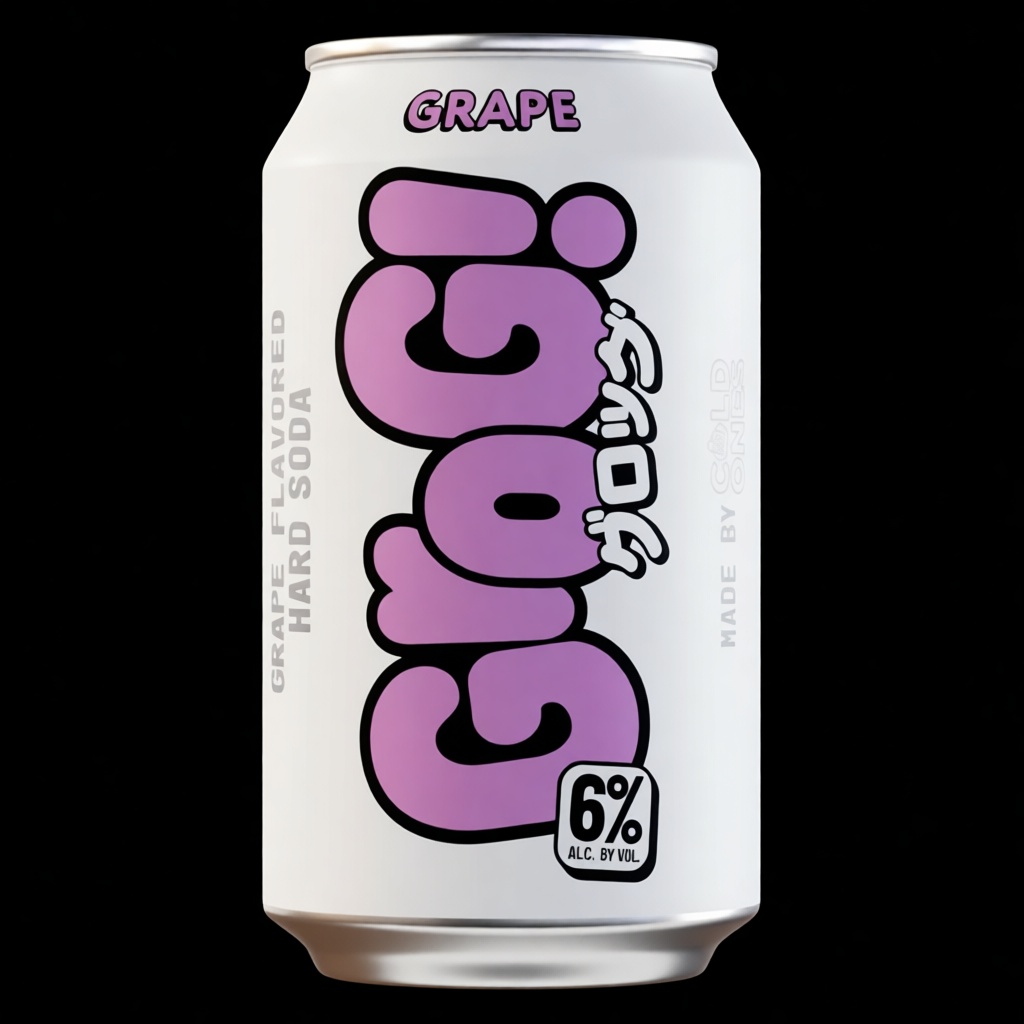 Gigi Grape Soda Can free 3D printable STL