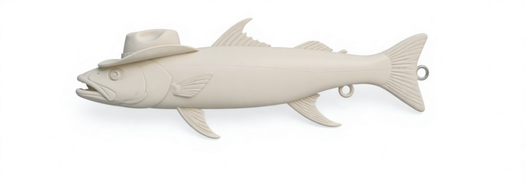 Trout Fish Wall Sculpture free 3D printable STL