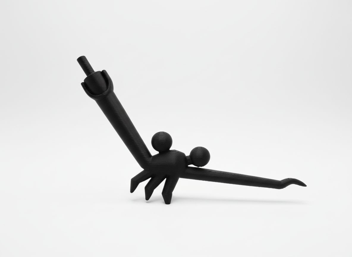 Stylish Pen Holder free 3D printable STL