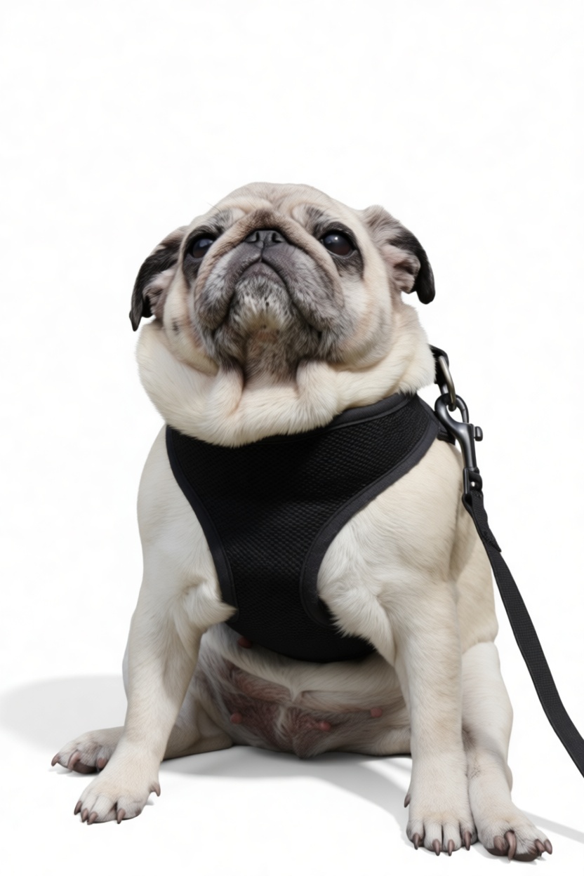Pug Dog Figurine free 3D printable STL