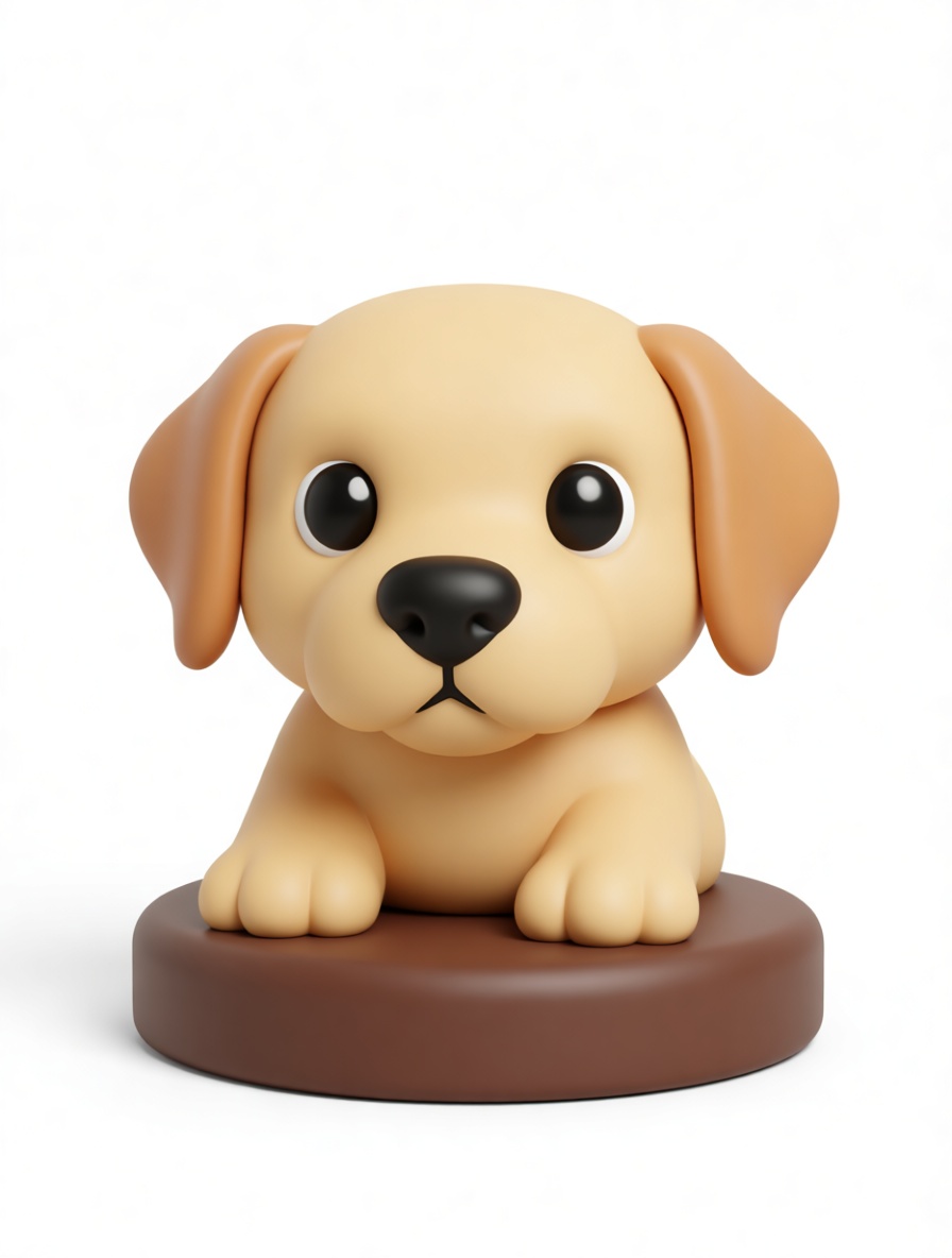 Labrador Retriever Figurine free 3D printable STL