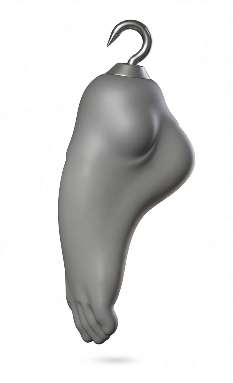 Hooked Arm Sculpture free 3D printable STL