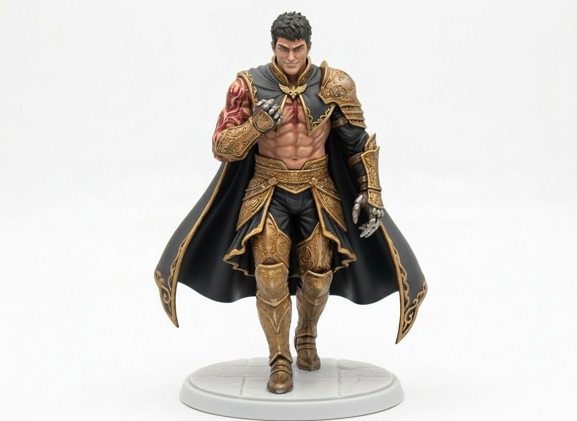 Guts Berserk Figurine free 3D printable STL