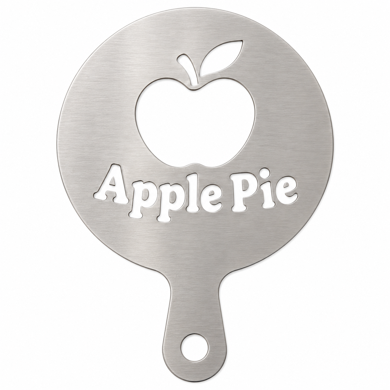 Apple Pie Stencil free 3D printable STL