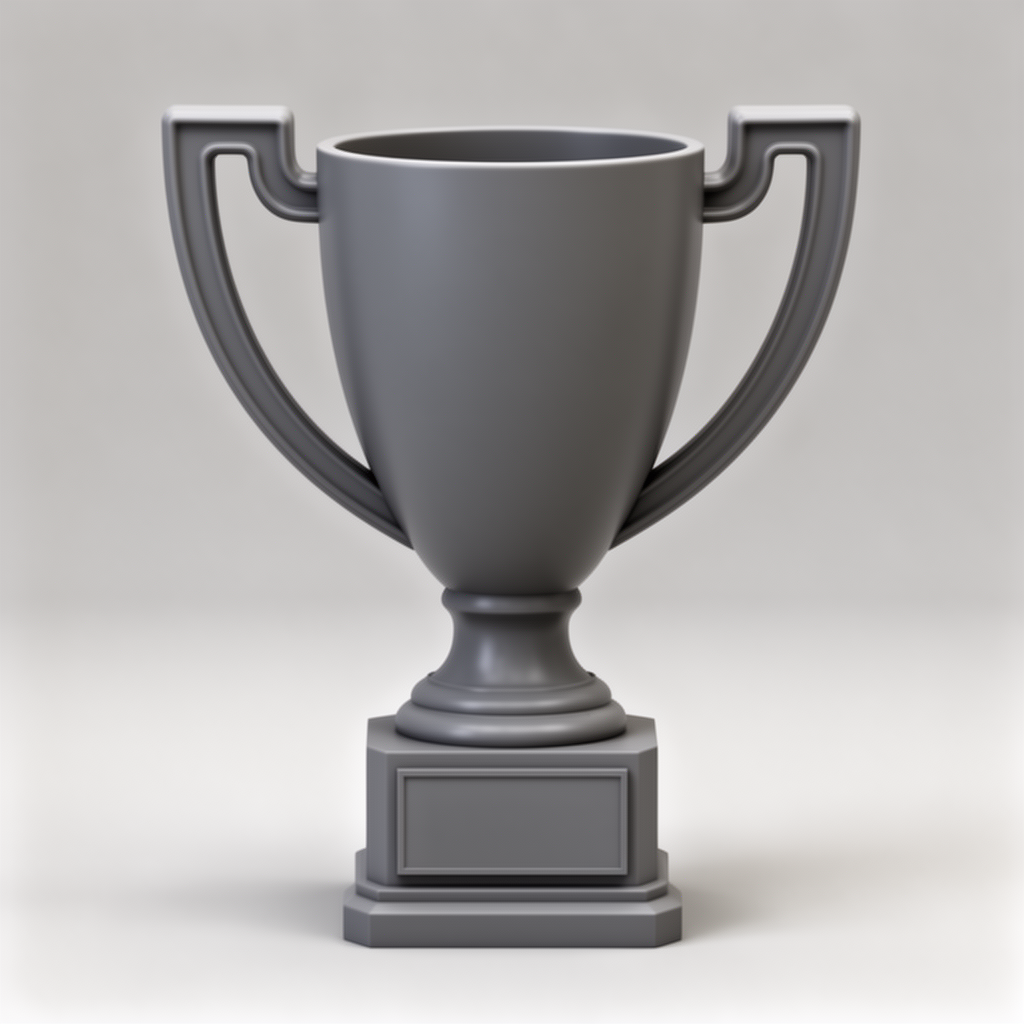 Racing Trophy Figurine free 3D printable STL