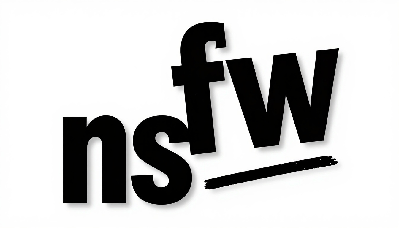 NSFW Text Plaque free 3D printable STL