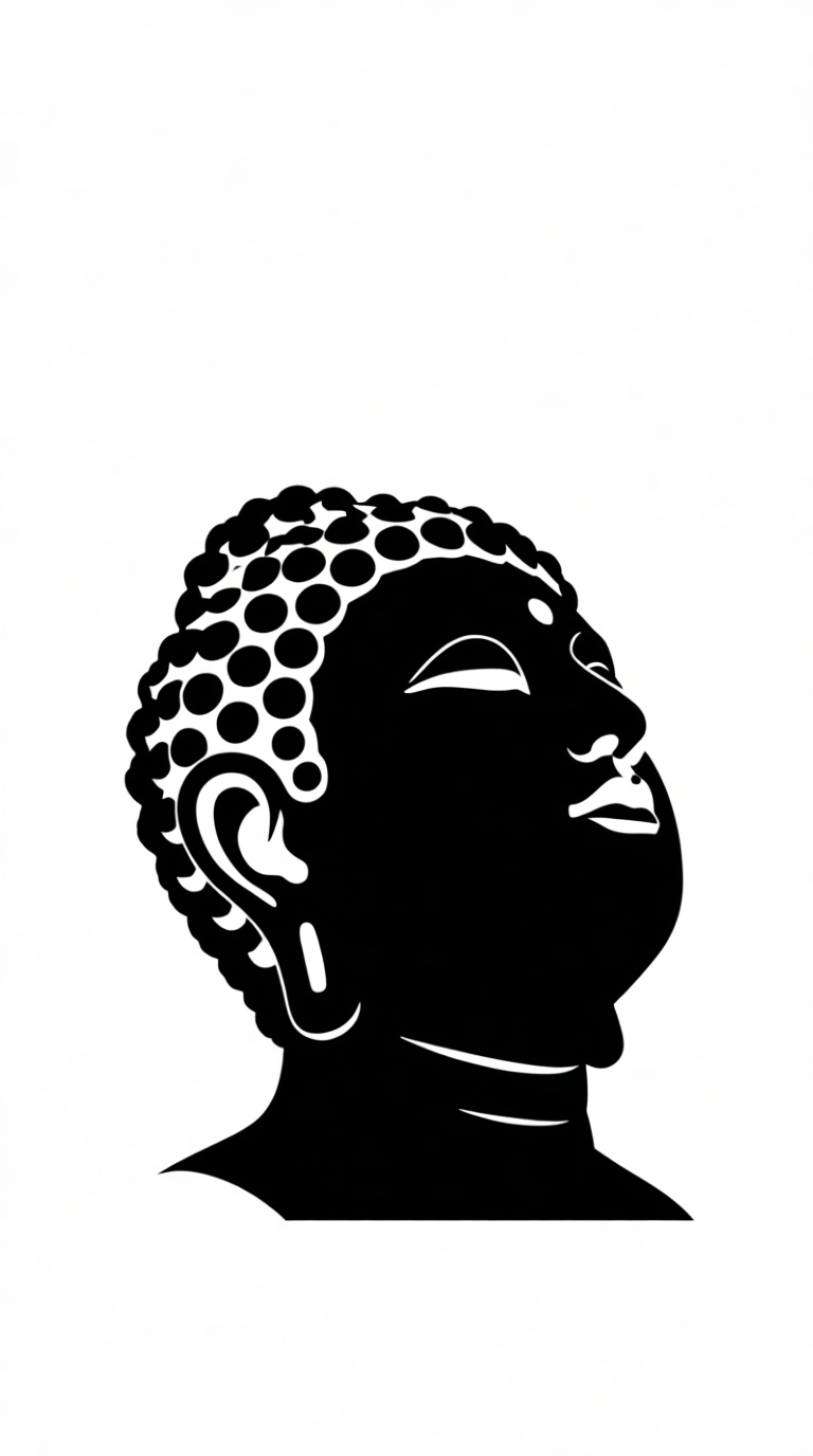 Buddha Head Bust free 3D printable STL