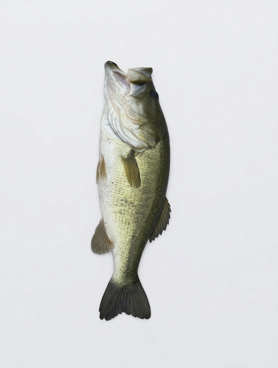 Largemouth Bass Model free 3D printable STL