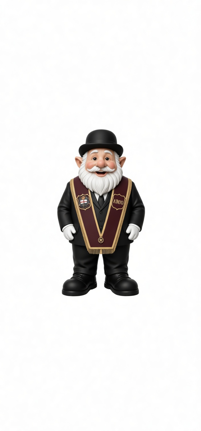 Freemason Gnome Figurine free 3D printable STL
