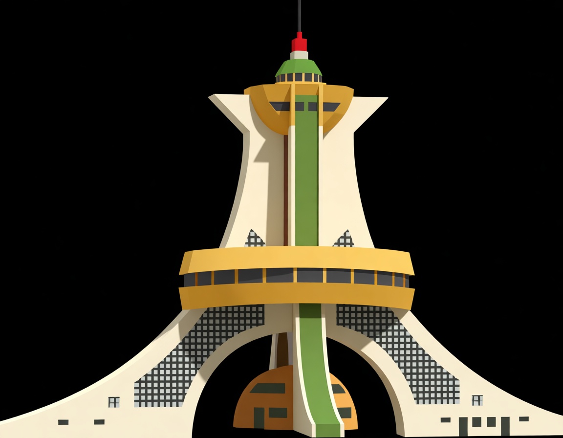 Azadi Tower Model free 3D printable STL
