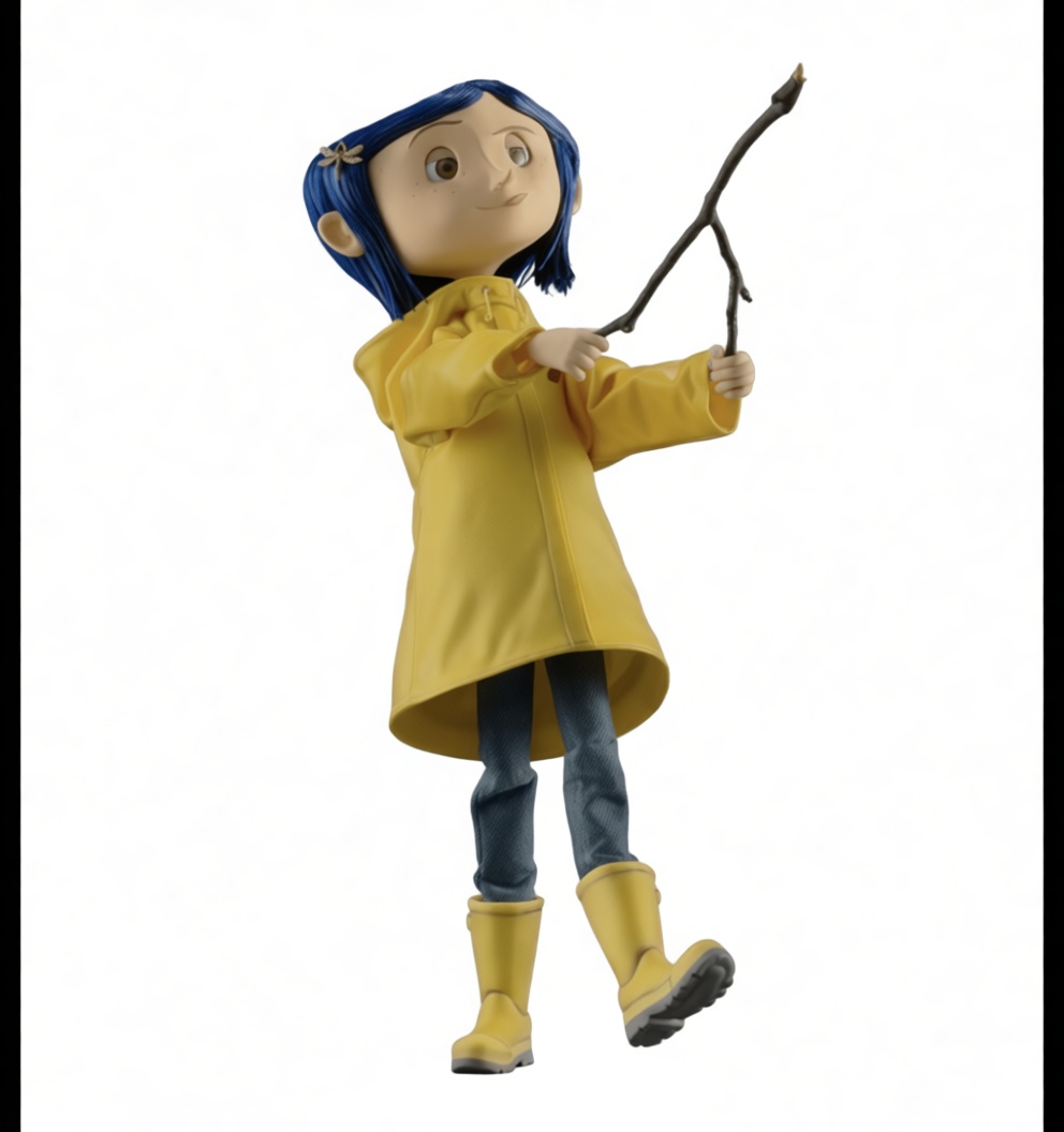 Coraline Jones Figurine free 3D printable STL