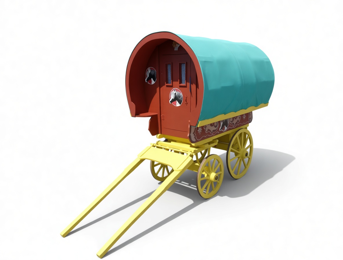 Gypsy Vardo Wagon Model free 3D printable STL