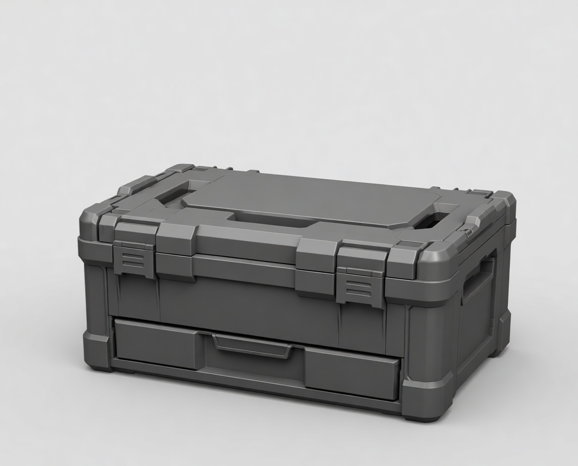 Tactical Storage Box free 3D printable STL
