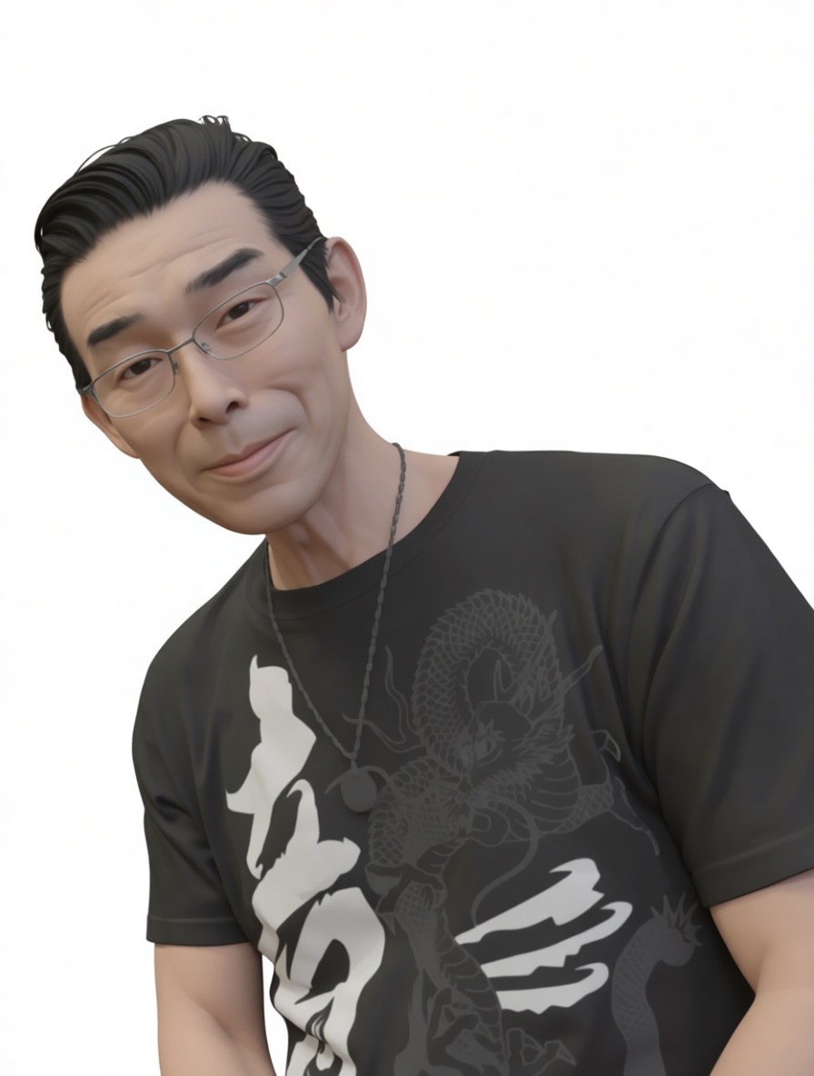 Asian Man Bust free 3D printable STL