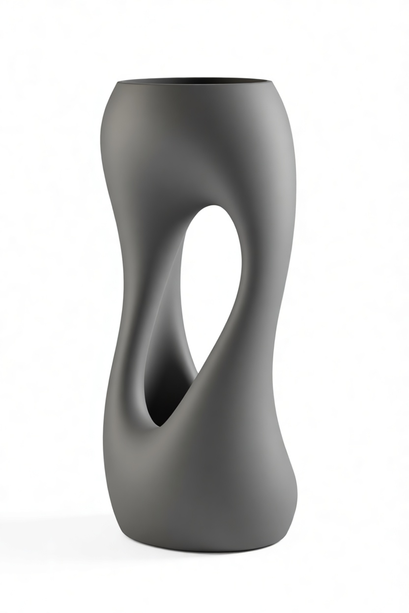 Abstract Twisted Vase free 3D printable STL