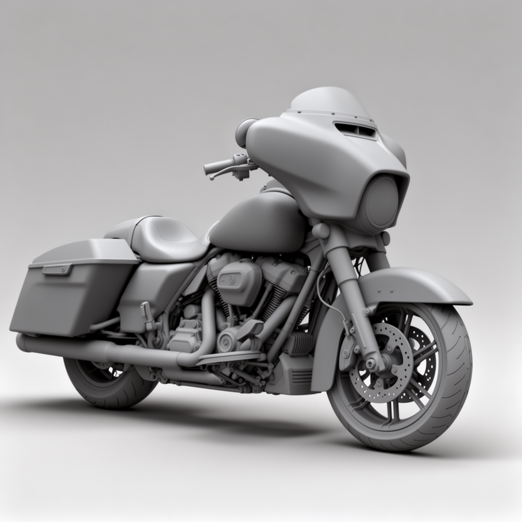 2018 Harley Davidson Streetglide Model free 3D printable STL