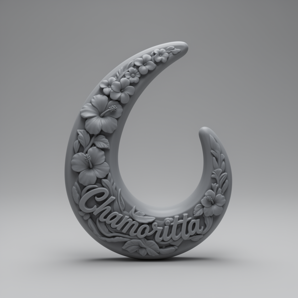 Hawaiian Chamorrita Hook free 3D printable STL