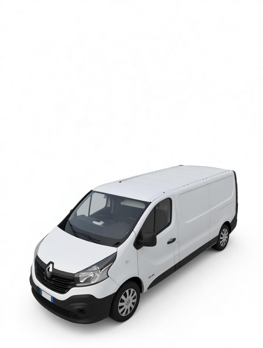 Renault Trafic Van Model free 3D printable STL