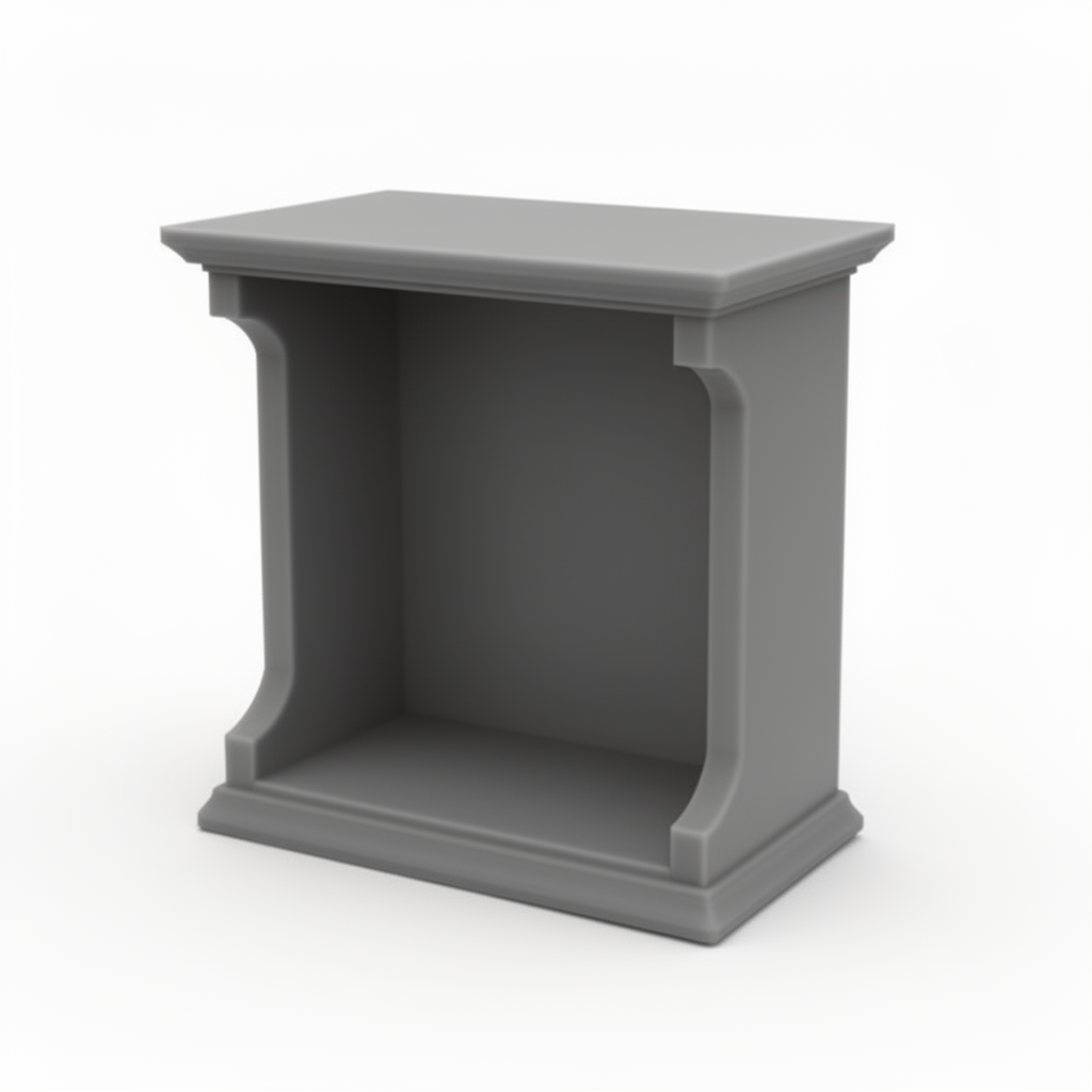 Decorative Toy Shelf free 3D printable STL