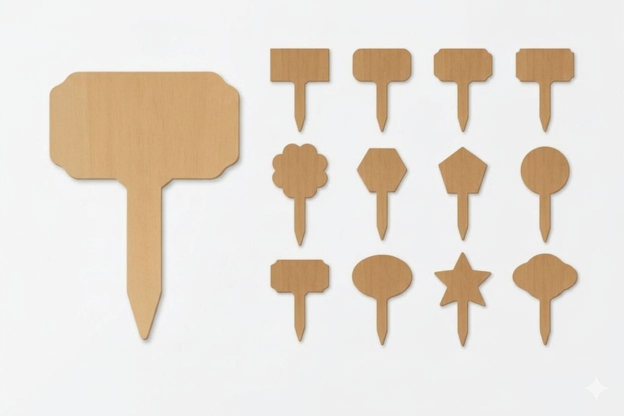 Plant Marker Set free 3D printable STL