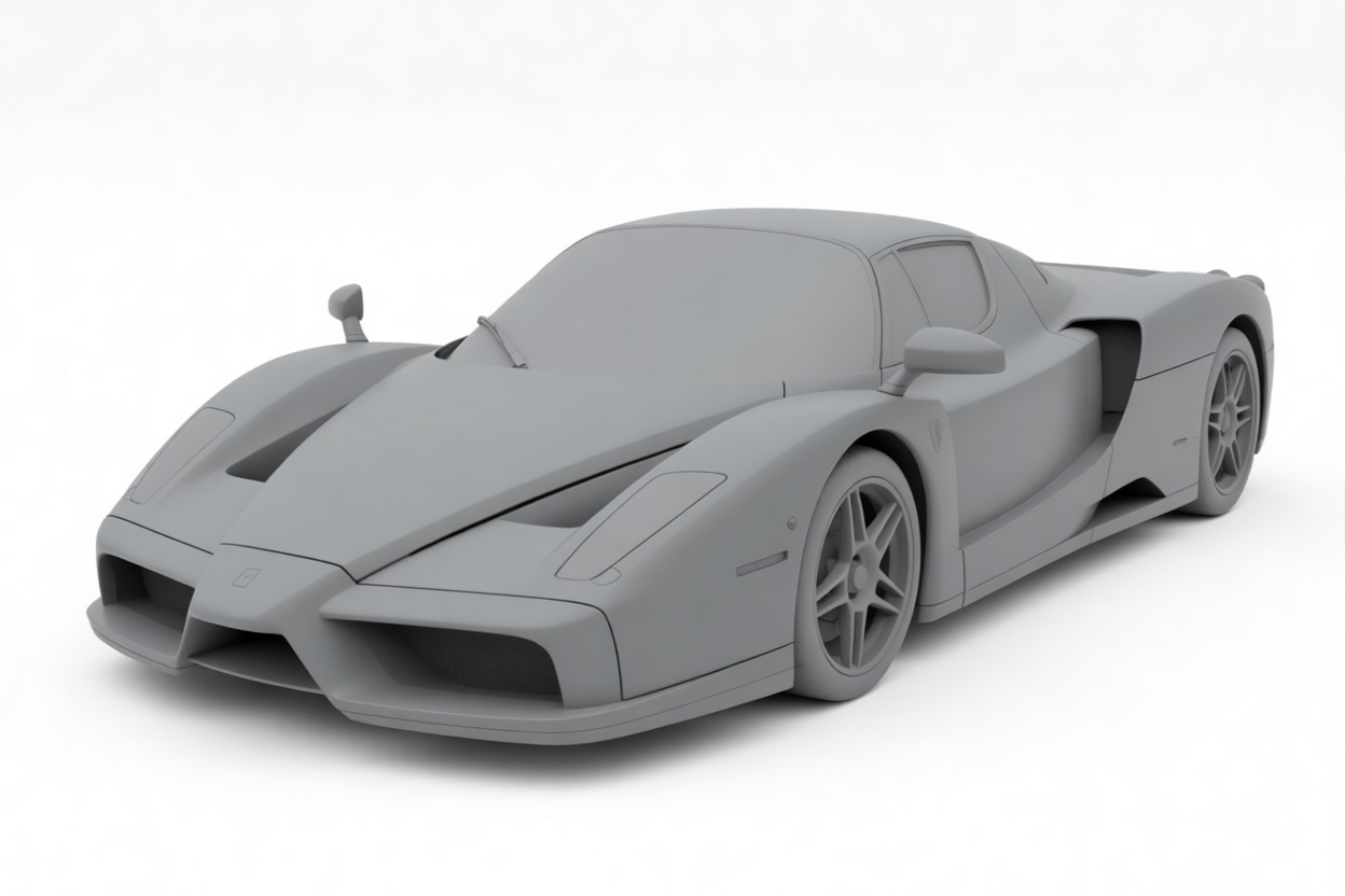 Ferrari Enzo Model free 3D printable STL