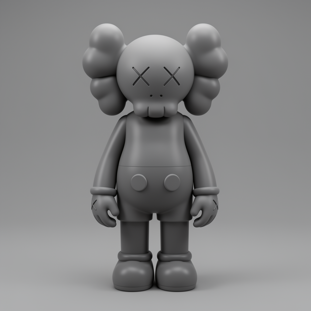 KAWS Companion Figurine free 3D printable STL