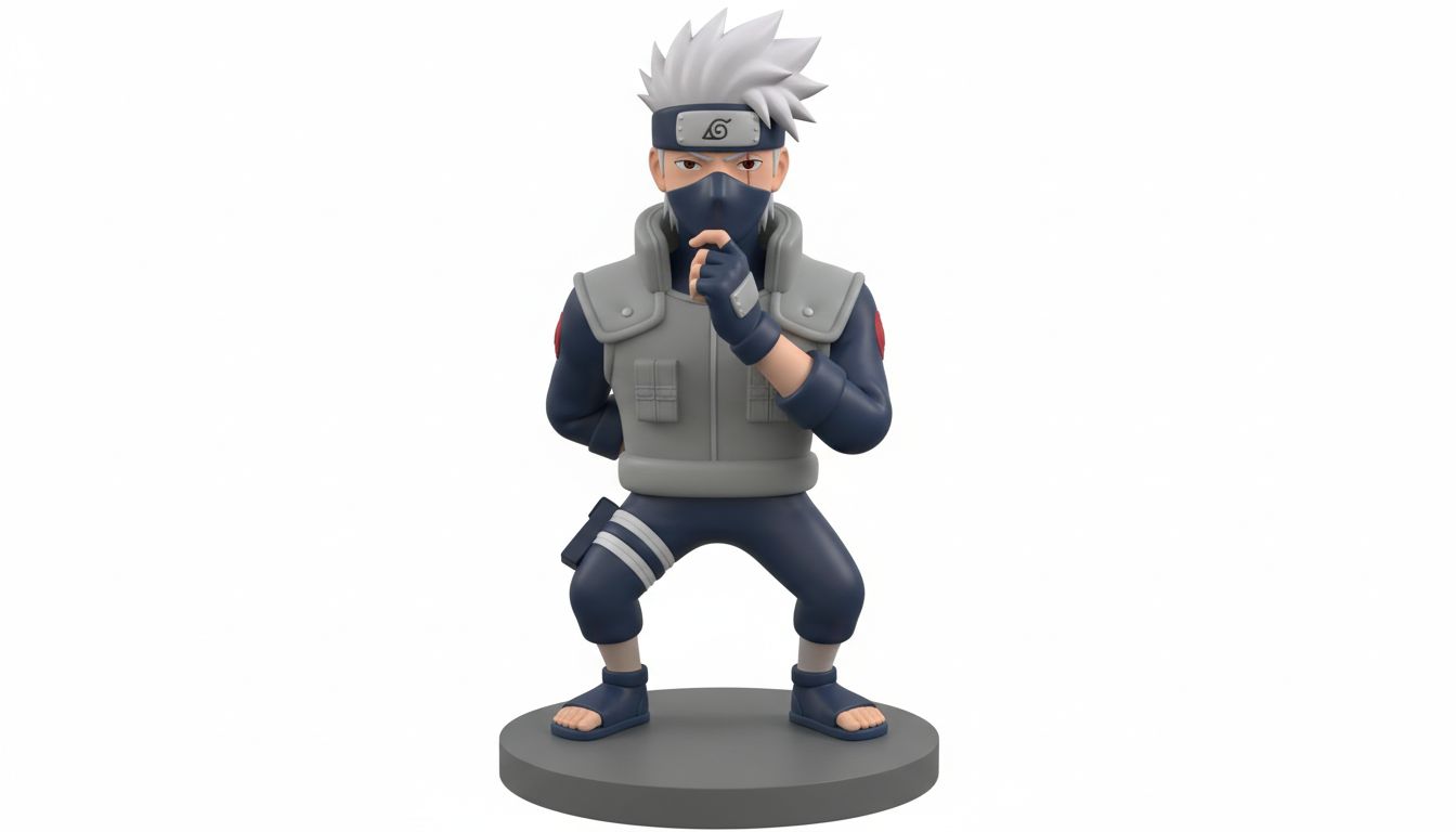 Kakashi Hatake Figurine free 3D printable STL